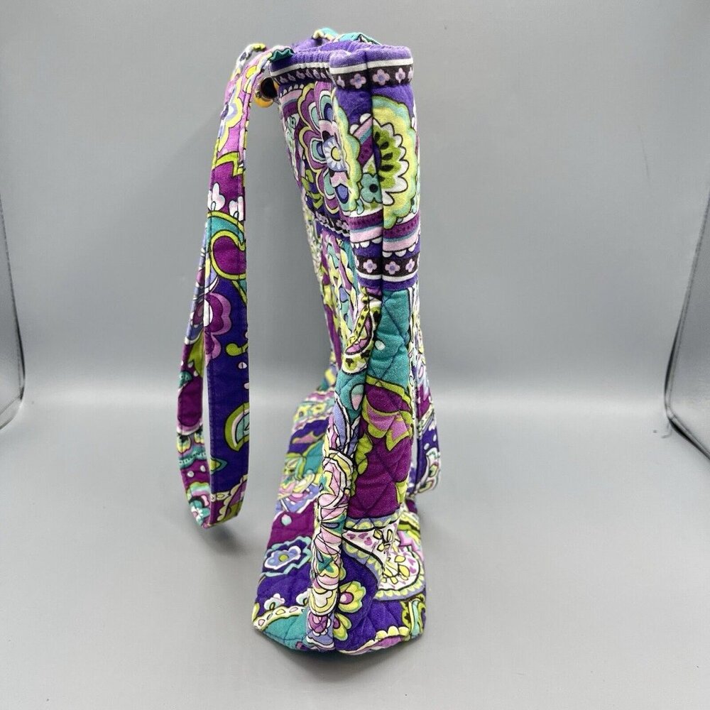 Vera Bradley 12"x13" Shoulder Tote Bag Heather Pattern 2013 Toggle Closure - Picture 4 of 11